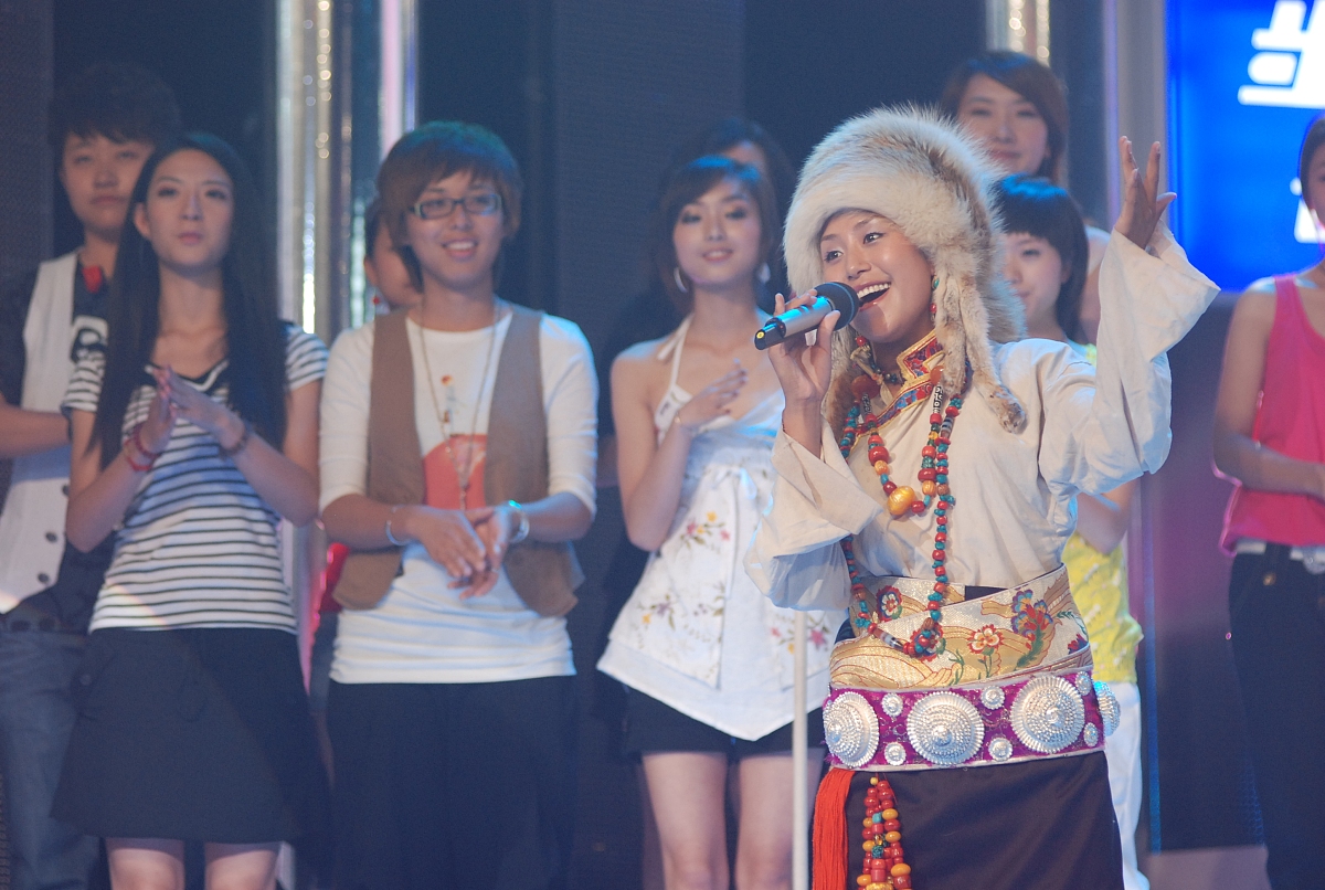 2009年6月8日,湖南长沙,快乐女声300强媒体见面会.***_***+++_+++快乐