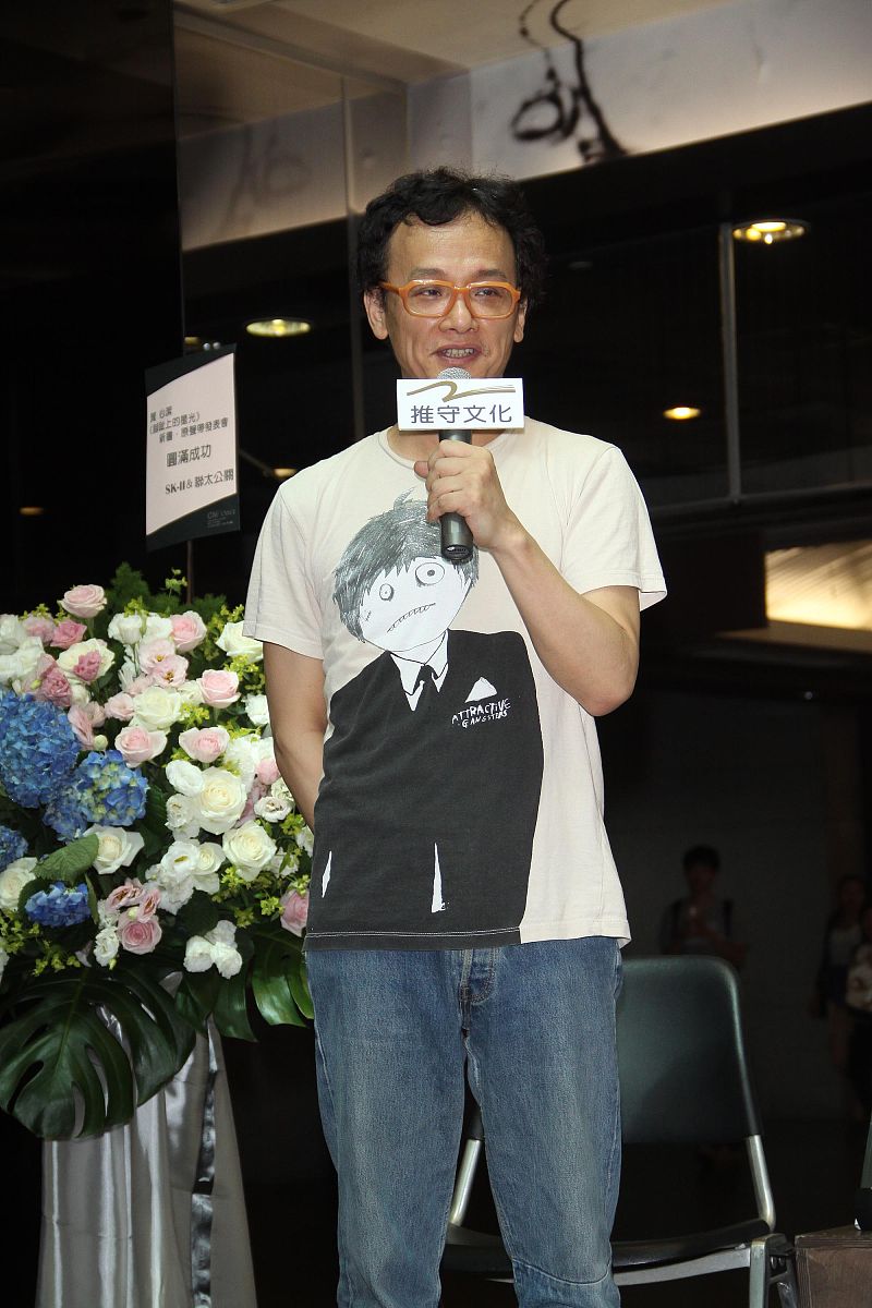 2012年5月27日,台北,《脚趾上的星光》电影小说发表会. 姚谦+++_+++电
