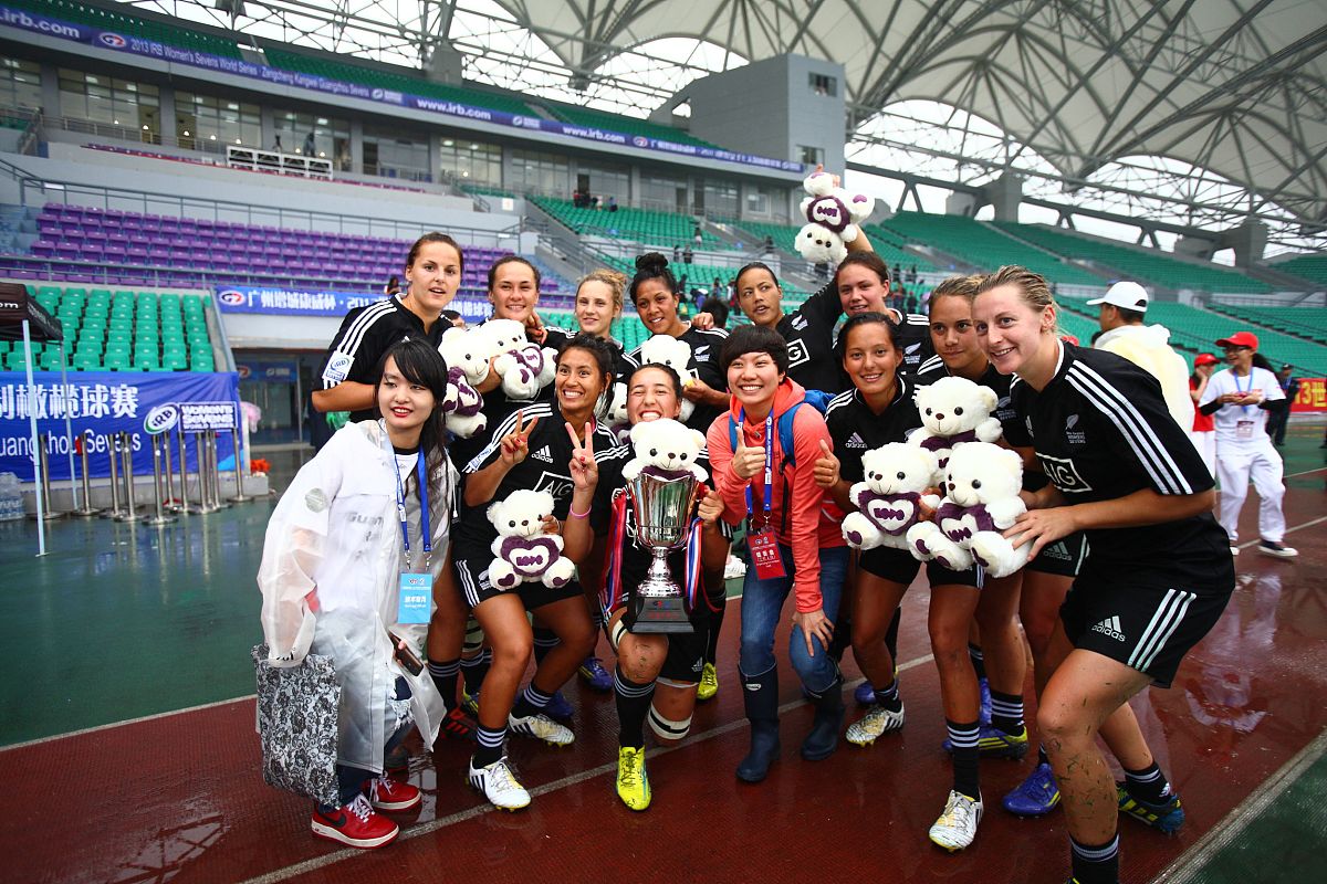 2013年3月31日,广州,2013世界女子七人制橄榄球赛,新西兰vs英格兰.新