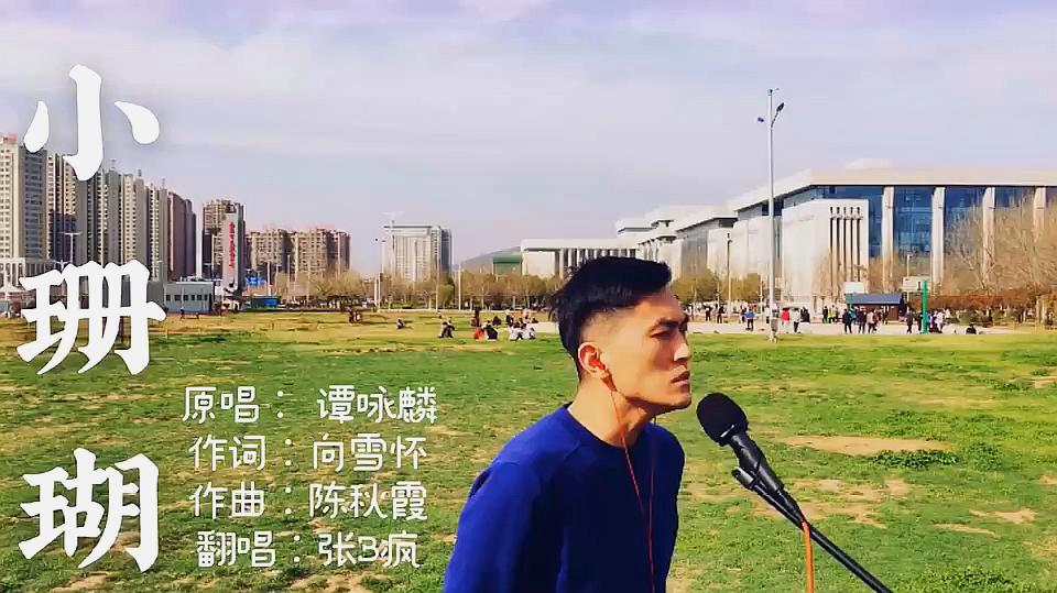 [图]大球场草坪上翻唱《小珊瑚》,是谭咏麟一首冷门的佳作,有听过吗