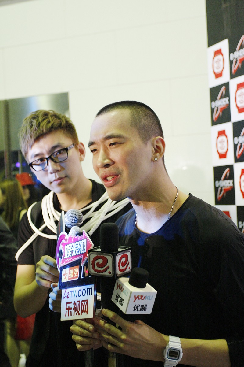2010年9月15日,上海,运动腕表g-shock音乐派对在香港广场刘嘉玲的酒吧