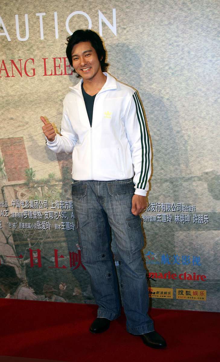 2007年 10月 31日 晚 , 上海 , 立 威廉 特地 赶来 影院 看 《 色 戒 