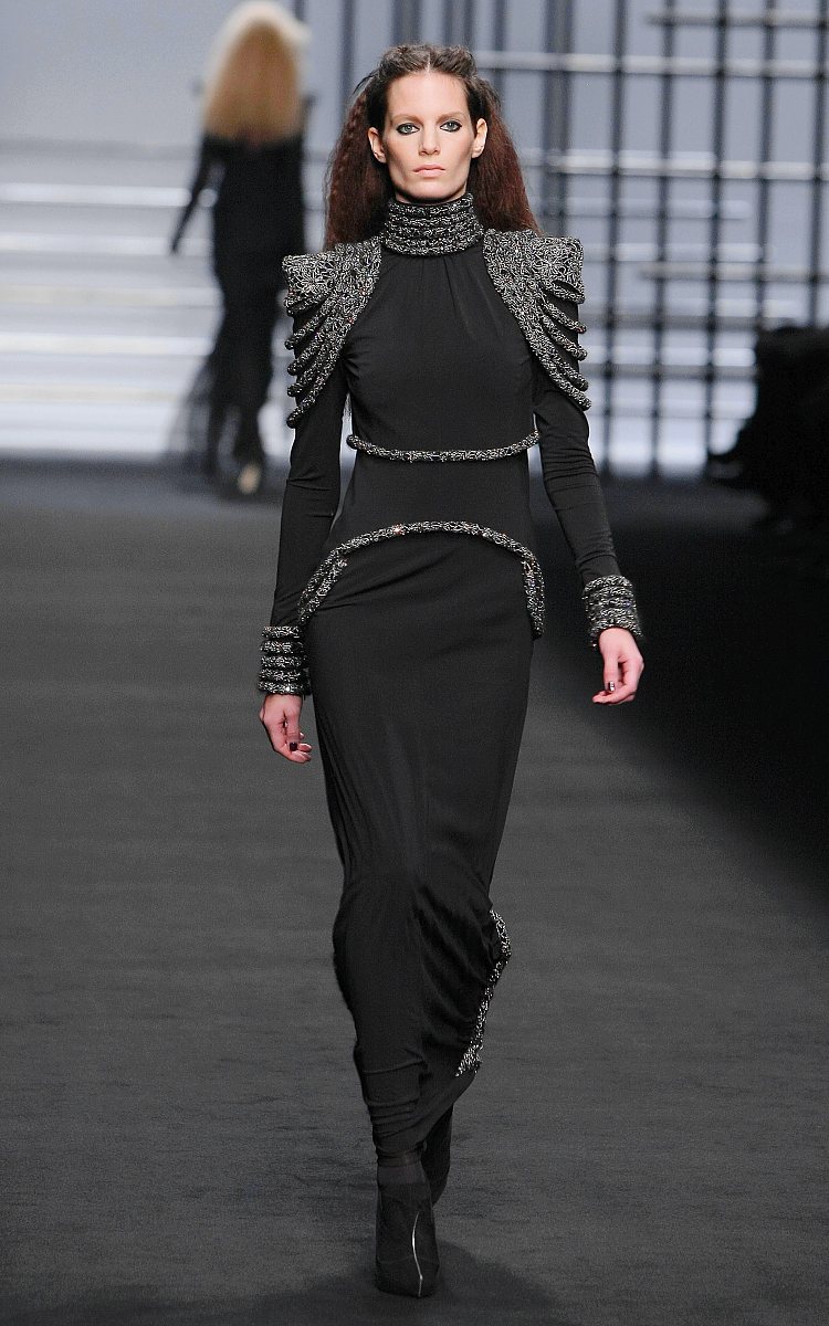 2009年3月9日讯,巴黎,09 巴黎时装周(秋冬).karl lagerfeld 品牌秀场.