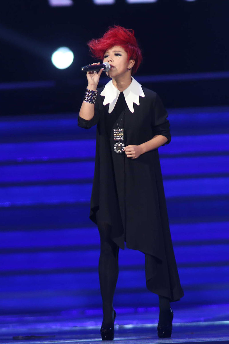 2012年12月29日,台北,第20届中国歌曲排行榜颁奖典礼.莫艳琳+++_+++中