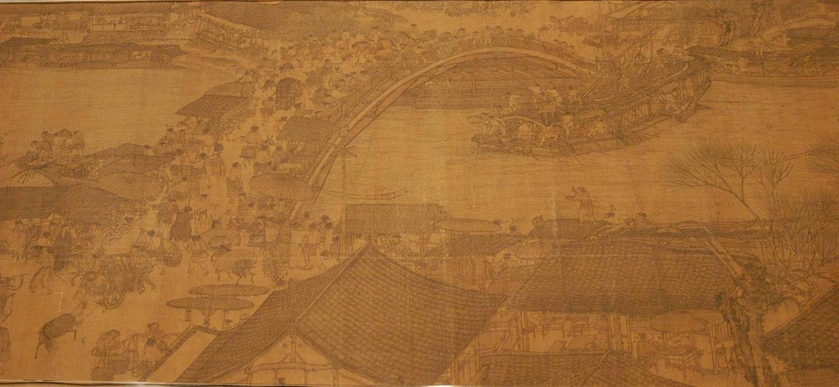 晋唐宋书画国宝在沪展出+++_+++晋唐宋书画,上海,清明上河图