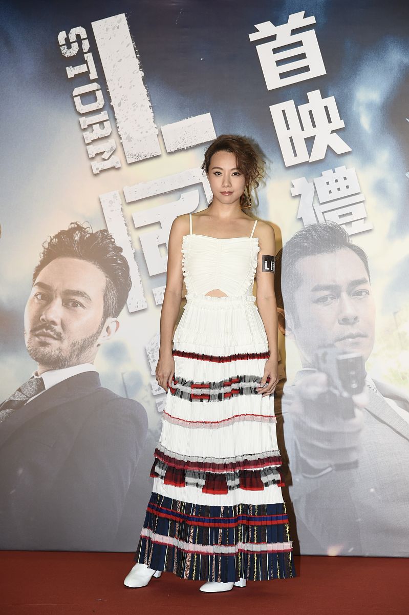 2018年8月23日,香港,电影《l风暴》香港首映礼.