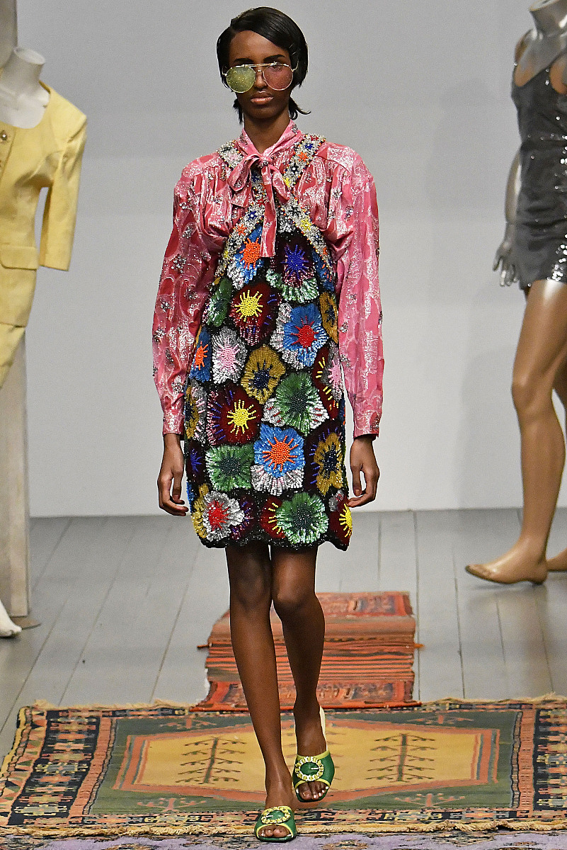 2018秋冬伦敦时装周:ashish 品牌秀场