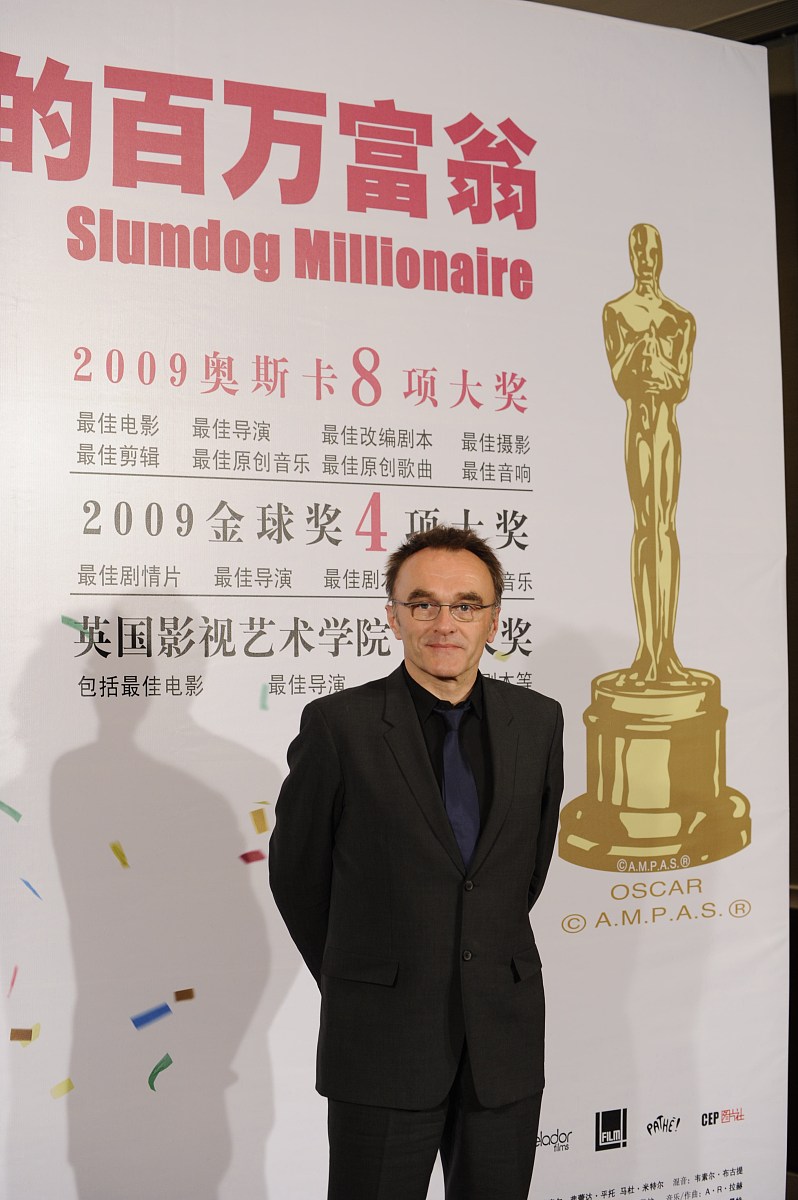 2009年3月25日,北京,电影《贫民窟的百万富翁》中国首映礼在东方君悦