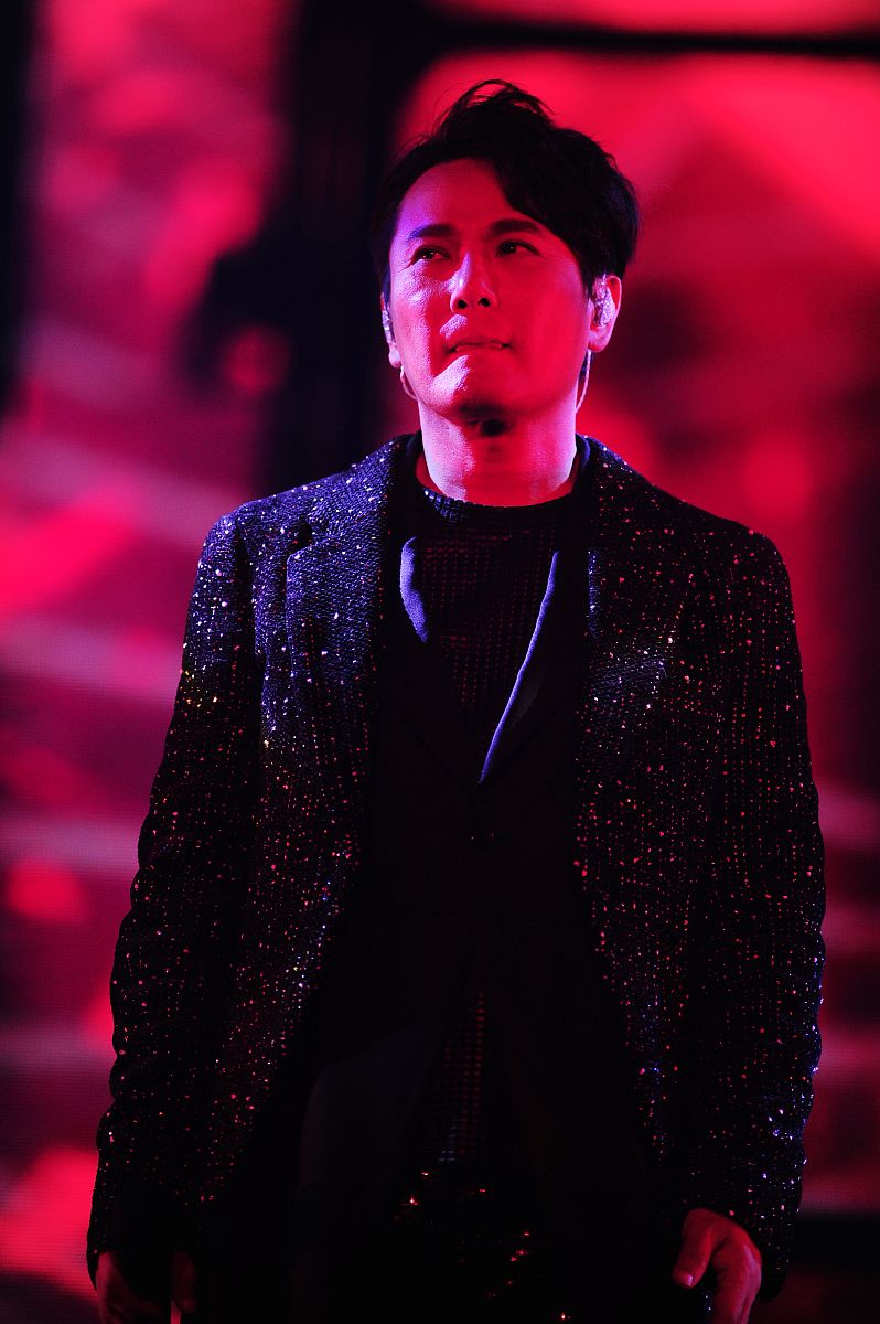 2019年12月21日,辽宁沈阳,2019张信哲"未来式"世界巡回演唱会沈阳站.