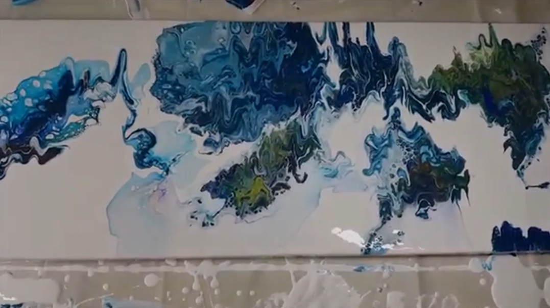 抽象画原来这么简单,不想打工的,就来学吧!