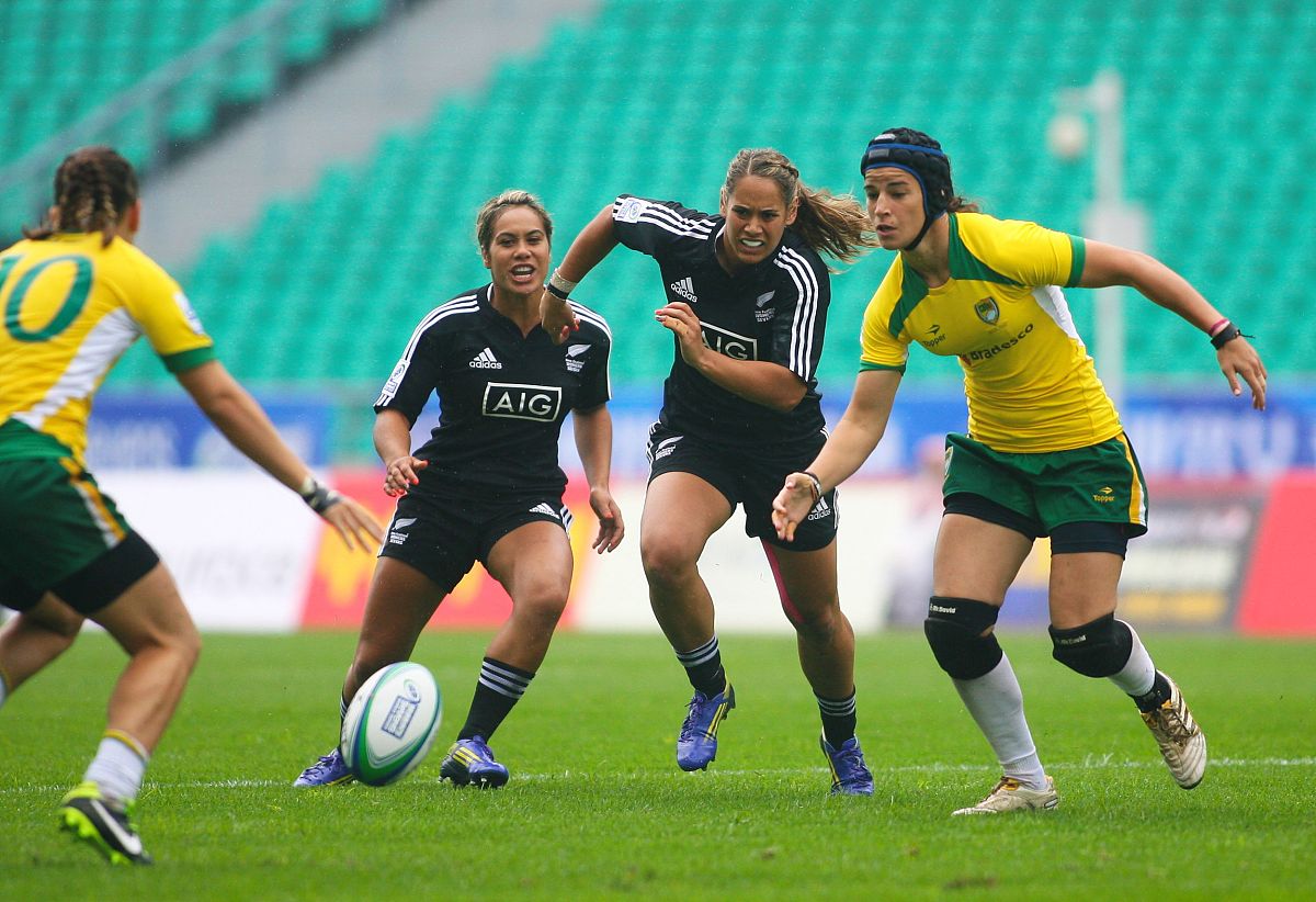 2013年3月30日,广州,2013世界女子七人制橄榄球赛,新西兰29-0巴西.***