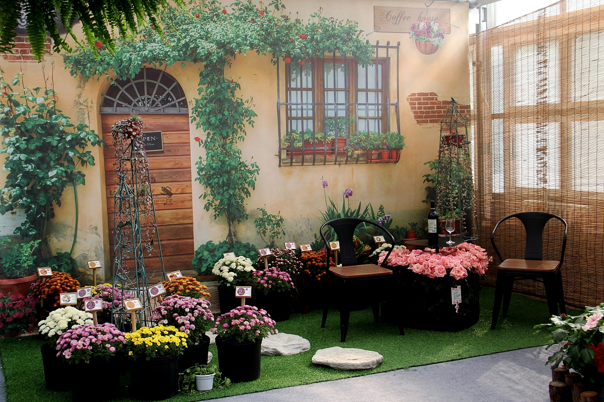 以五彩缤纷的田园装饰让你的家变成花园为题写一篇1200字文章