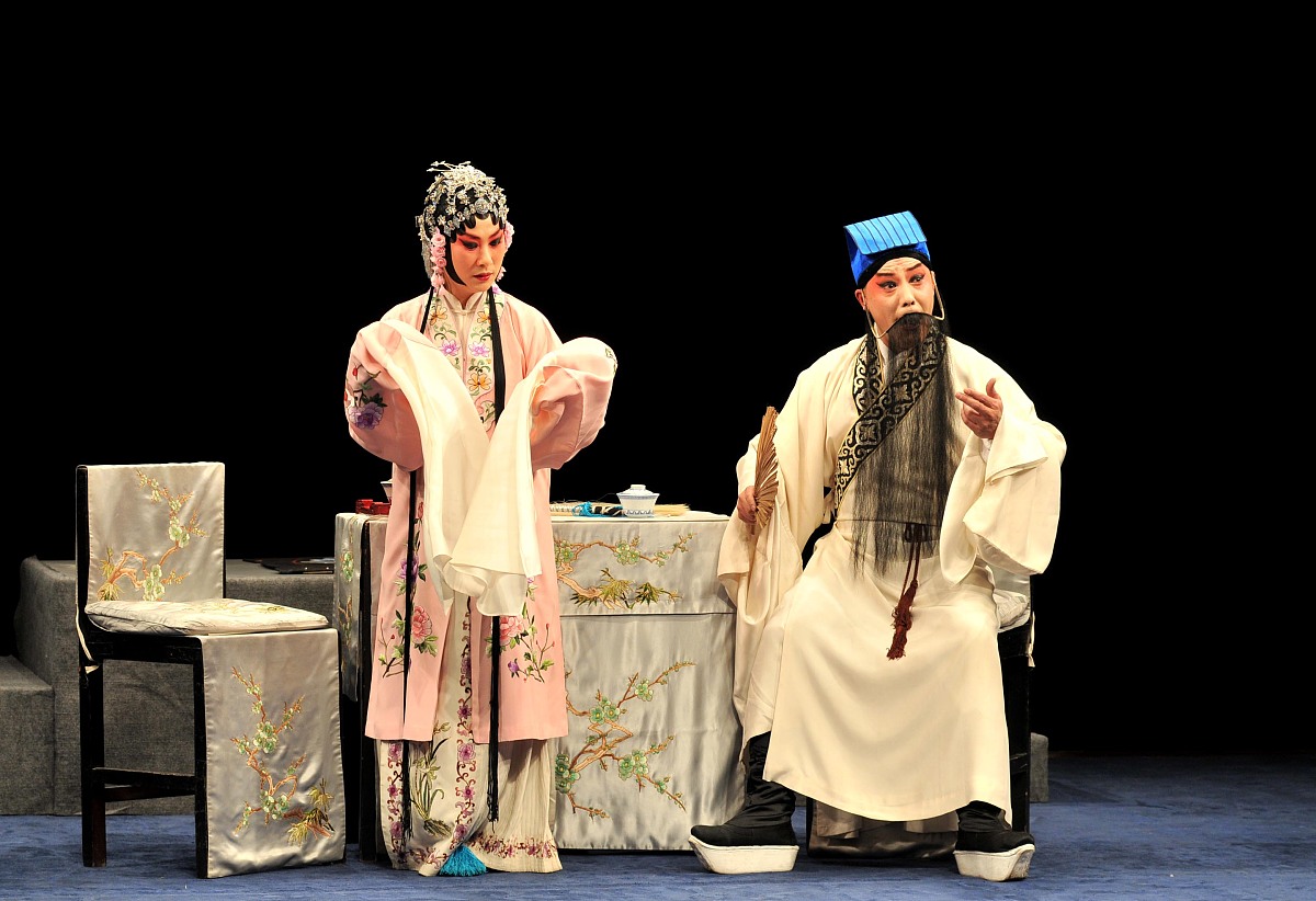 2010年3月21日,南京,江苏省昆剧院根据清代版本改编玄幻而浪漫的大型