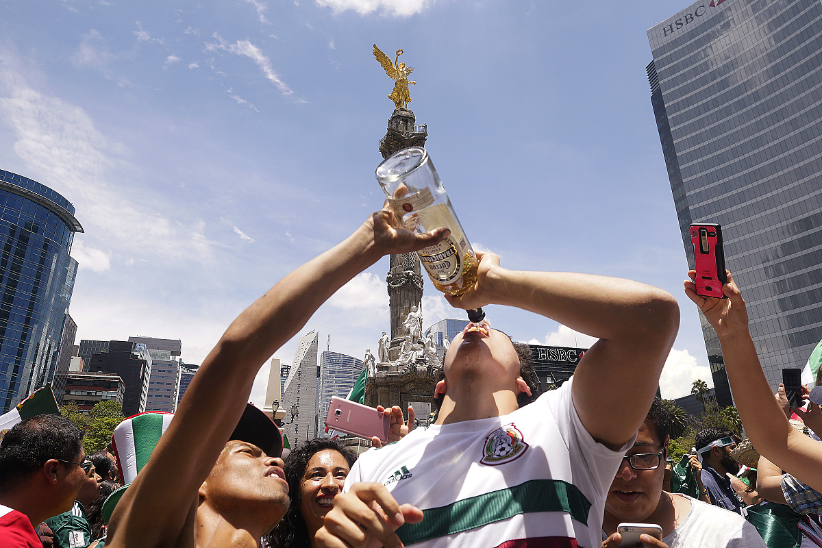 2018年6月17日,俄罗斯,2018俄罗斯世界杯小组赛f组,德国0-1墨西哥.***