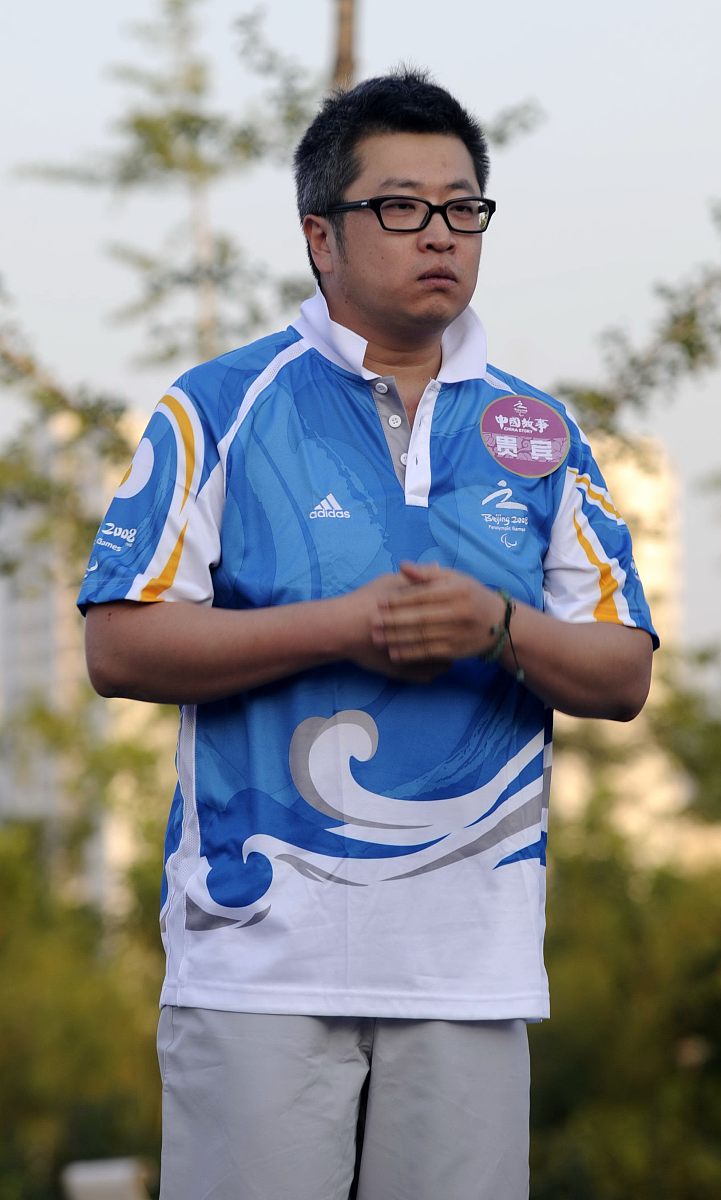 2008年9月5日,北京,"中国故事"主题文化活动发布会.小柯现场"变脸"+++