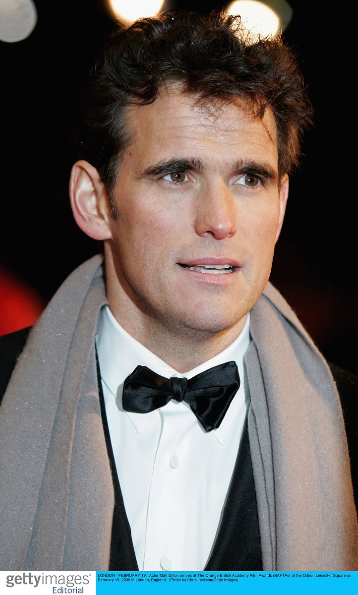 london - february 19:  actor matt dillon arrives at the orange b