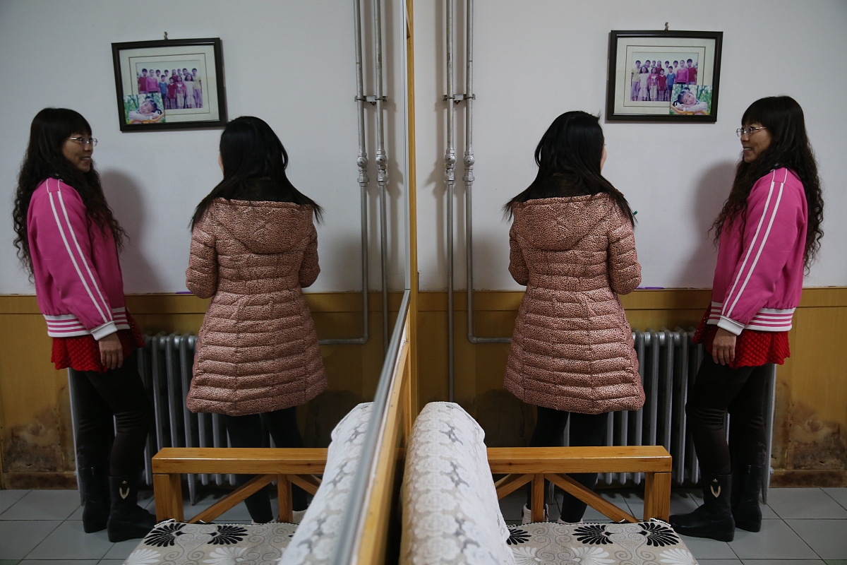 2015年2月5日,河南开封,专访开封sos儿童村的"代理妈妈"胡杰.***_***