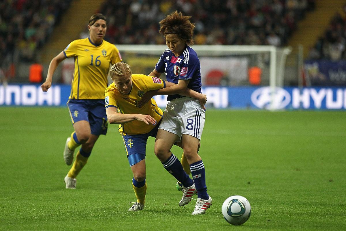 2011年7月13日,德国, 2011女足世界杯半决赛,日本vs瑞典.***_***frank