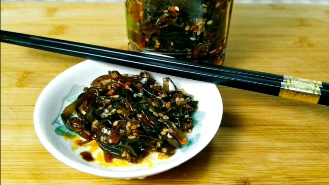 自制海带丝酱菜,比超市的好吃而且卫生,香辣下饭,专治吃饭不香