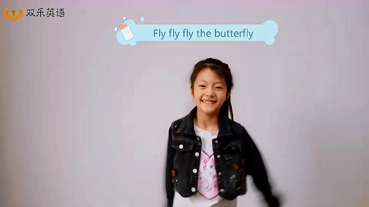 [图]听歌学英语 春天蝴蝶飞啊飞 fly fly fly the butterfly