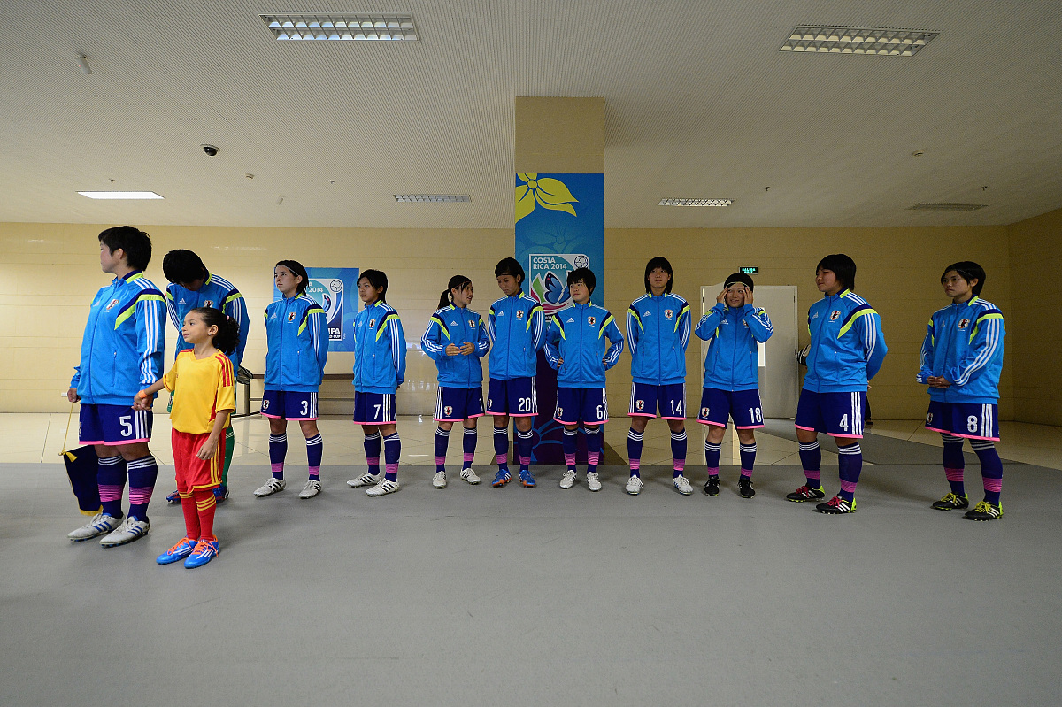 2014年3月23日,哥斯达黎加,2014女足u17世界杯小组赛,日本vs新西兰.**