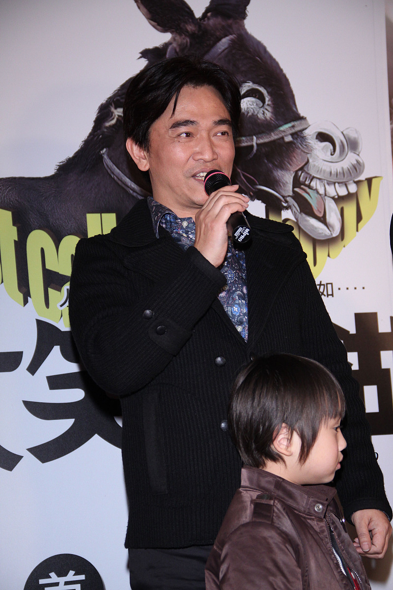 2011年1月24日,台北,武侠搞笑动作片《大笑江湖》首映会.***_*** 吴宗