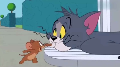 猫和老鼠 小老鼠把寻猫启事改成了汤姆的头像,结果汤姆被抓