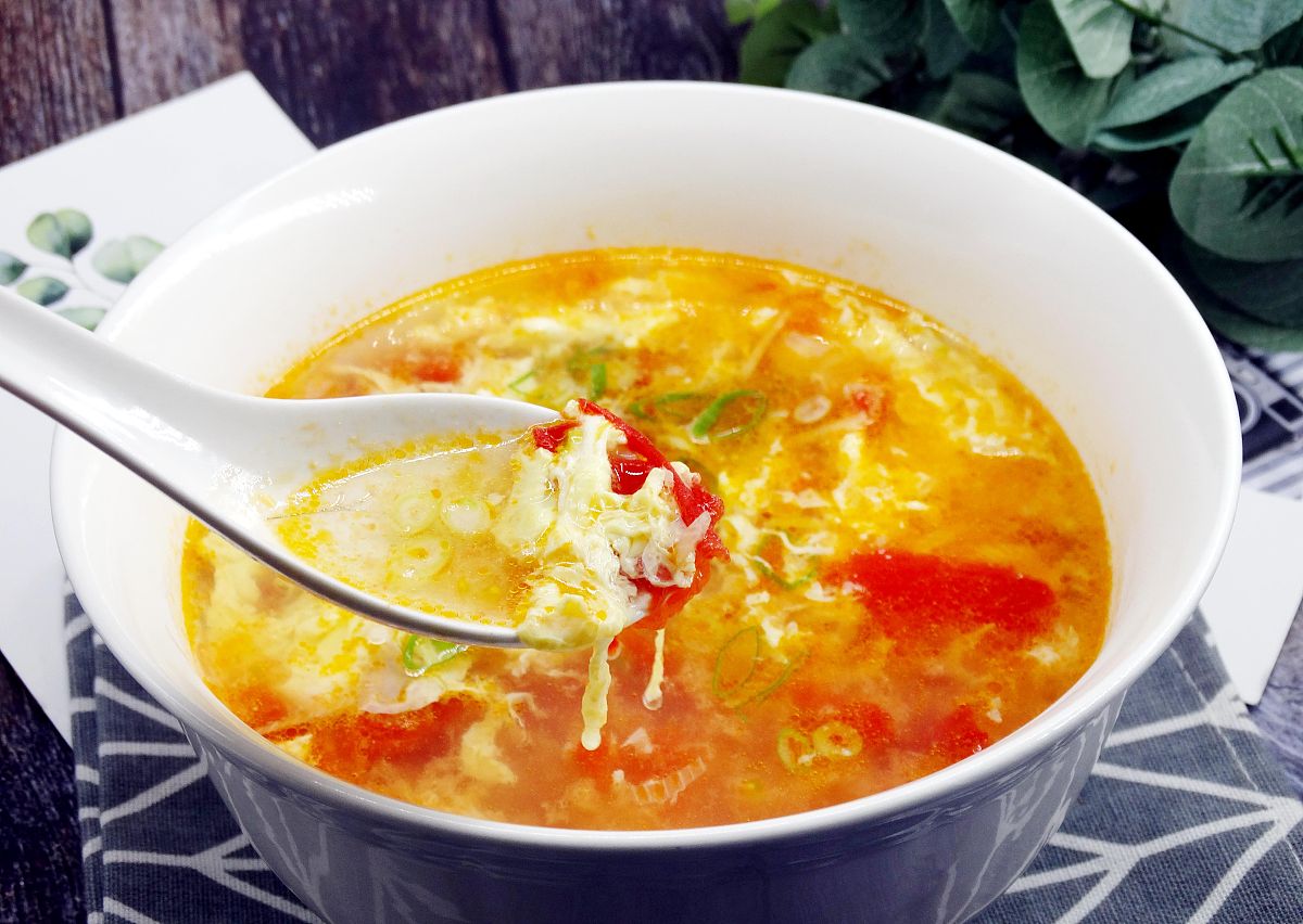 番茄鸡蛋汤怎么做