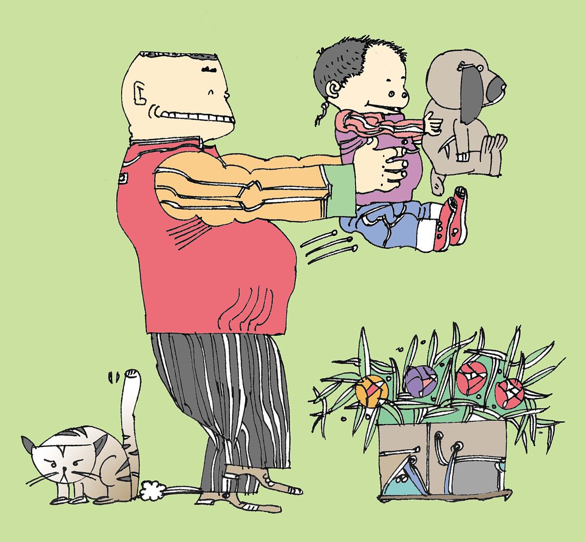 二胎家庭孩子打架怎么办？学前儿童情景剧剧本