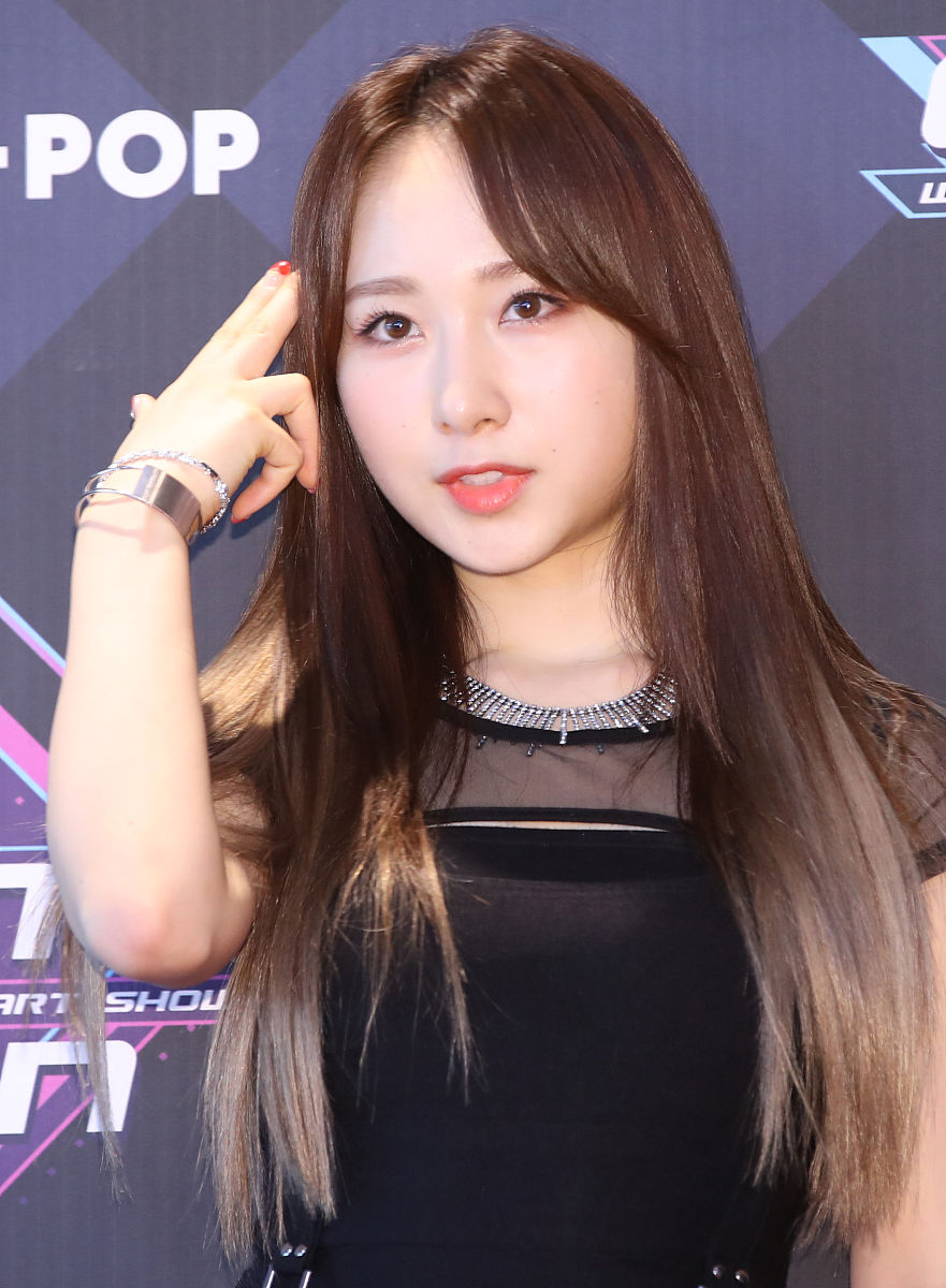 2019年9月19日,韩国首尔,明星参加《m! countdown》节目彩排.(=1)   =