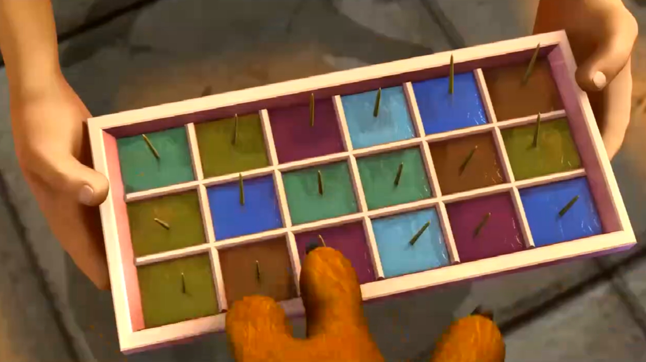 熊出没:光头强脑袋上煎鸡蛋,这天是得有多热,都快把人晒化了