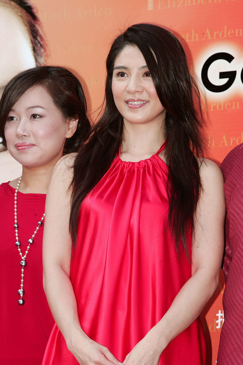 2007年2月4日,台北,作为伊丽莎白雅顿台湾区代言人,杨采妮获邀担任世