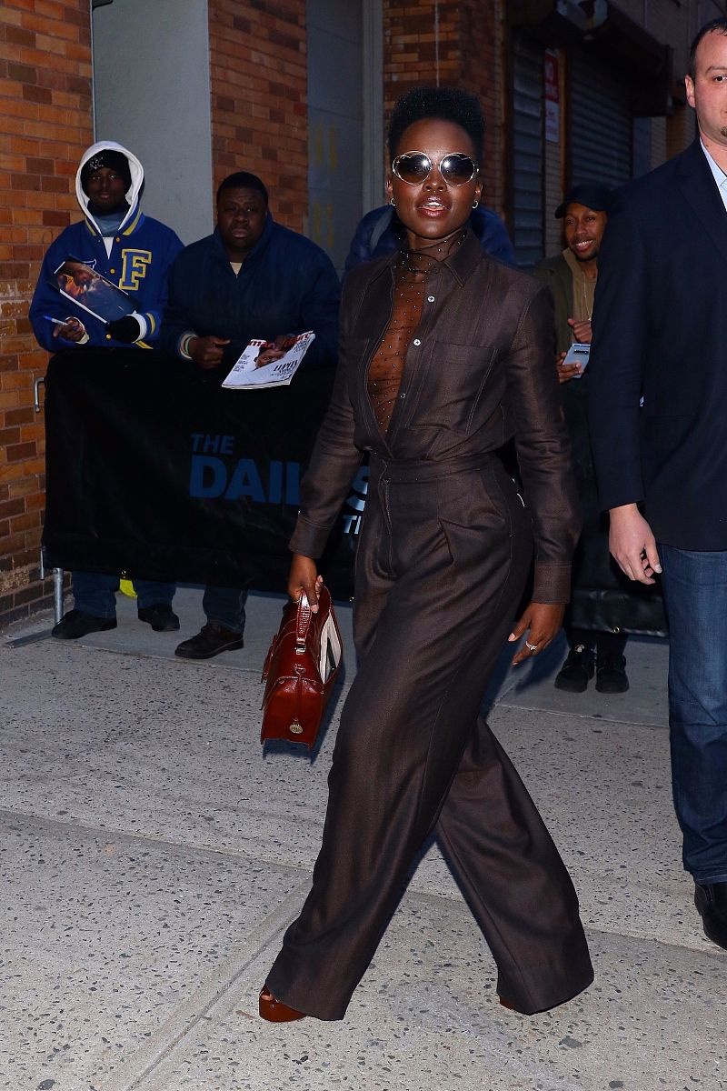 当地时间2019年3月28日,美国纽约,露皮塔·尼永奥(lupita nyong'o)现