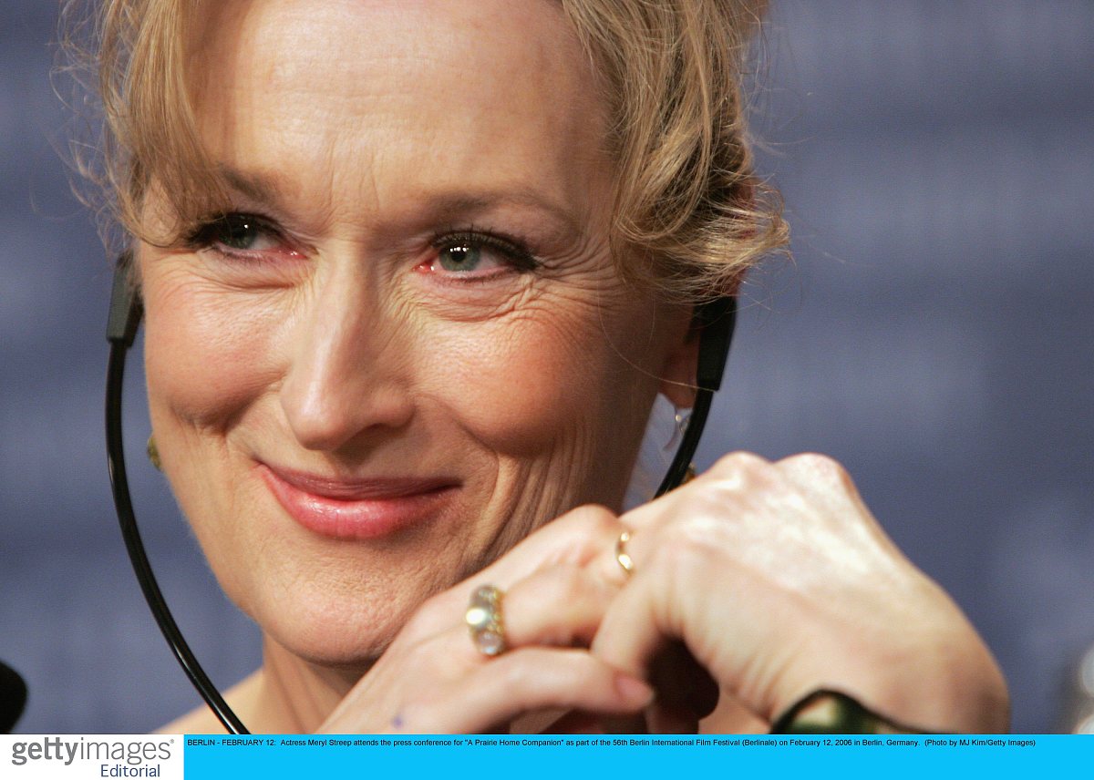berlin - february 12:  actress meryl streep attends the press co