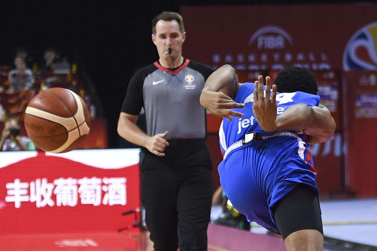 2019年9月7日,江苏南京,2019男篮世界杯小组赛次轮l组,澳大利亚vs多米