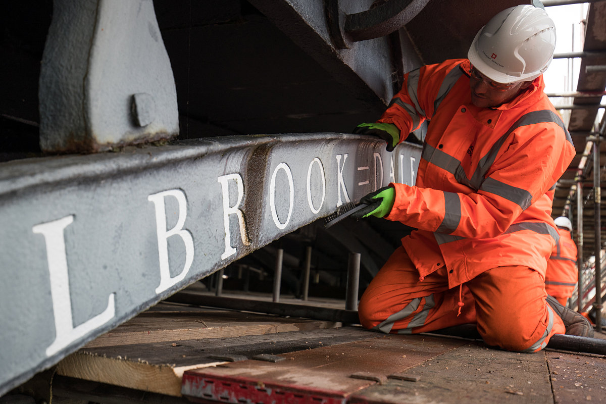 renovations start on the severn iron bridge