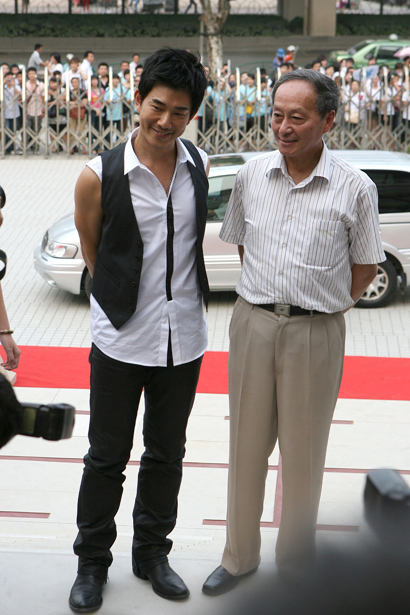 2008年7月16日,上海,动画电影《风云决》上海举办全球首映典礼.任贤齐