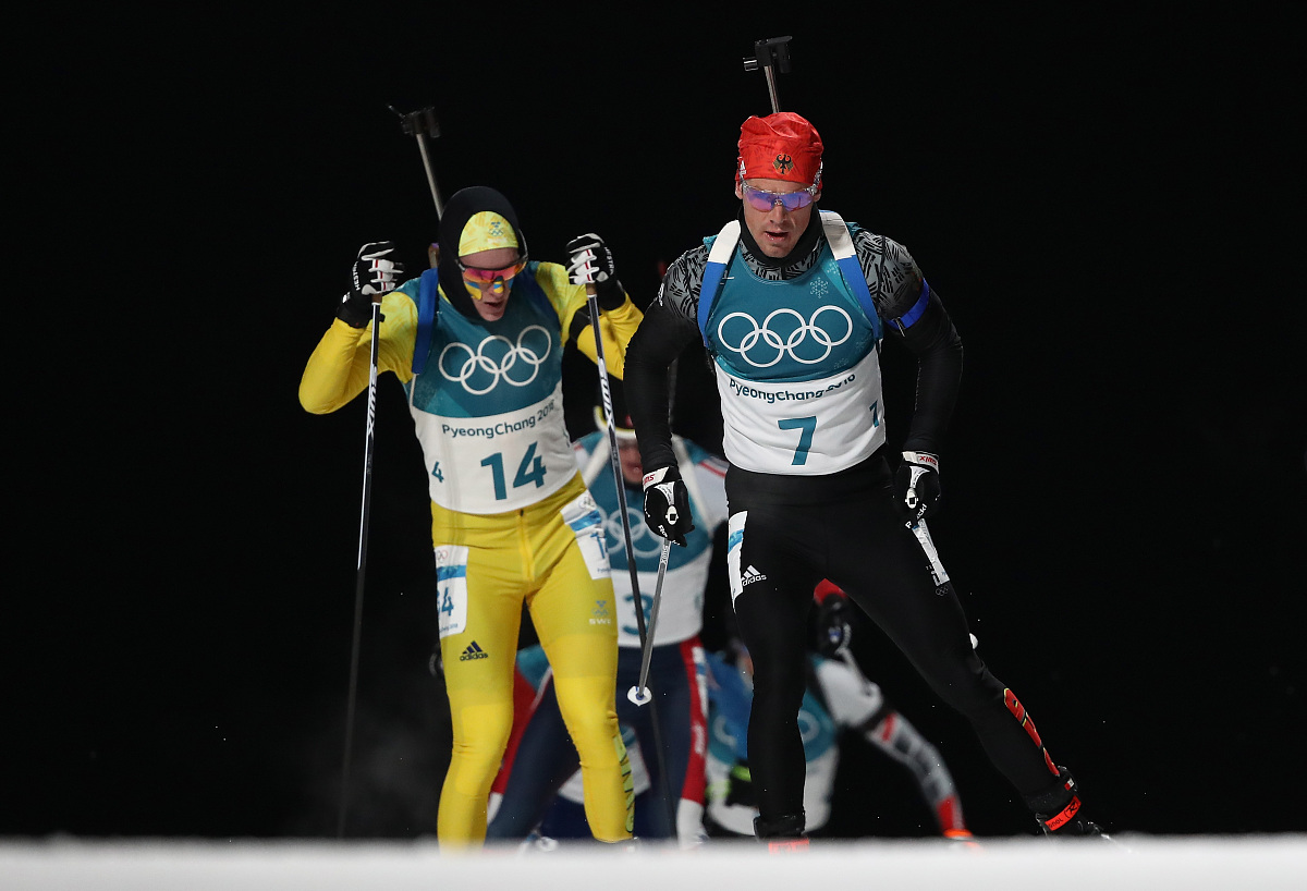 pyeongchang-gun, south korea - february 12:  simon schempp of ge