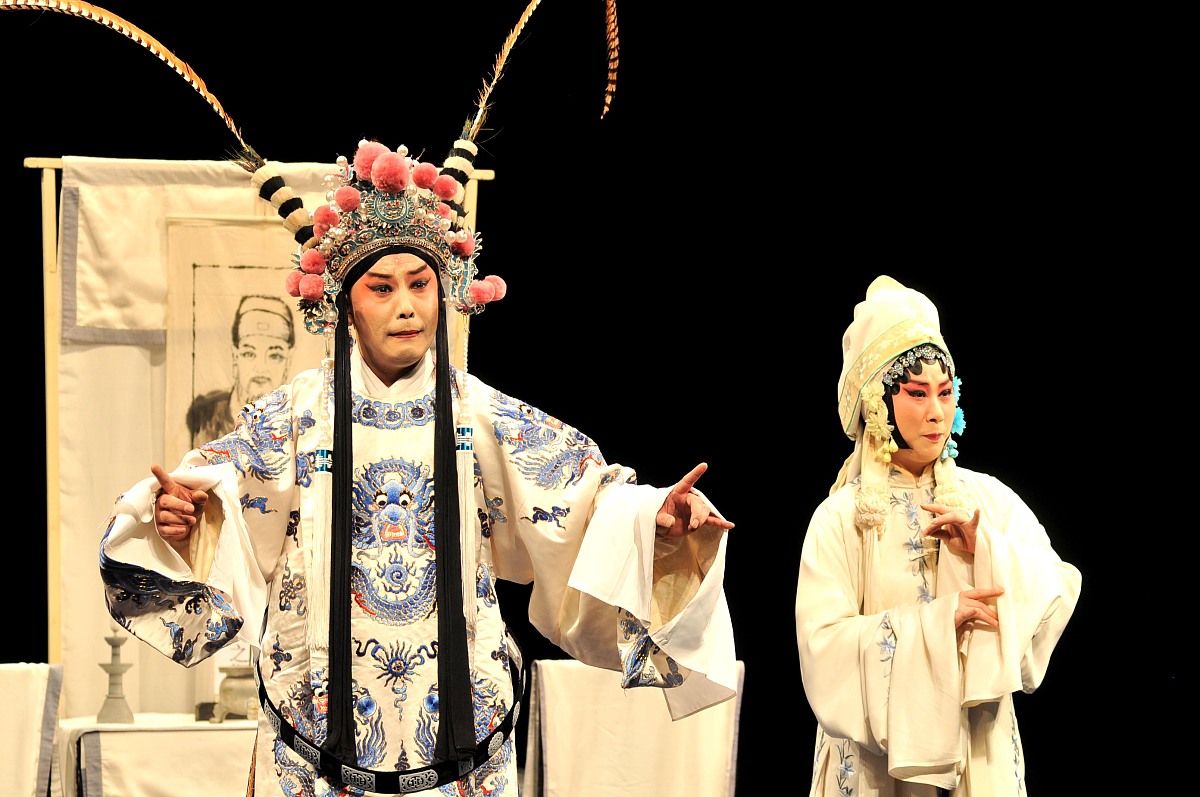 2010年3月21日,南京,江苏省昆剧院根据清代版本改编玄幻而浪漫的大型