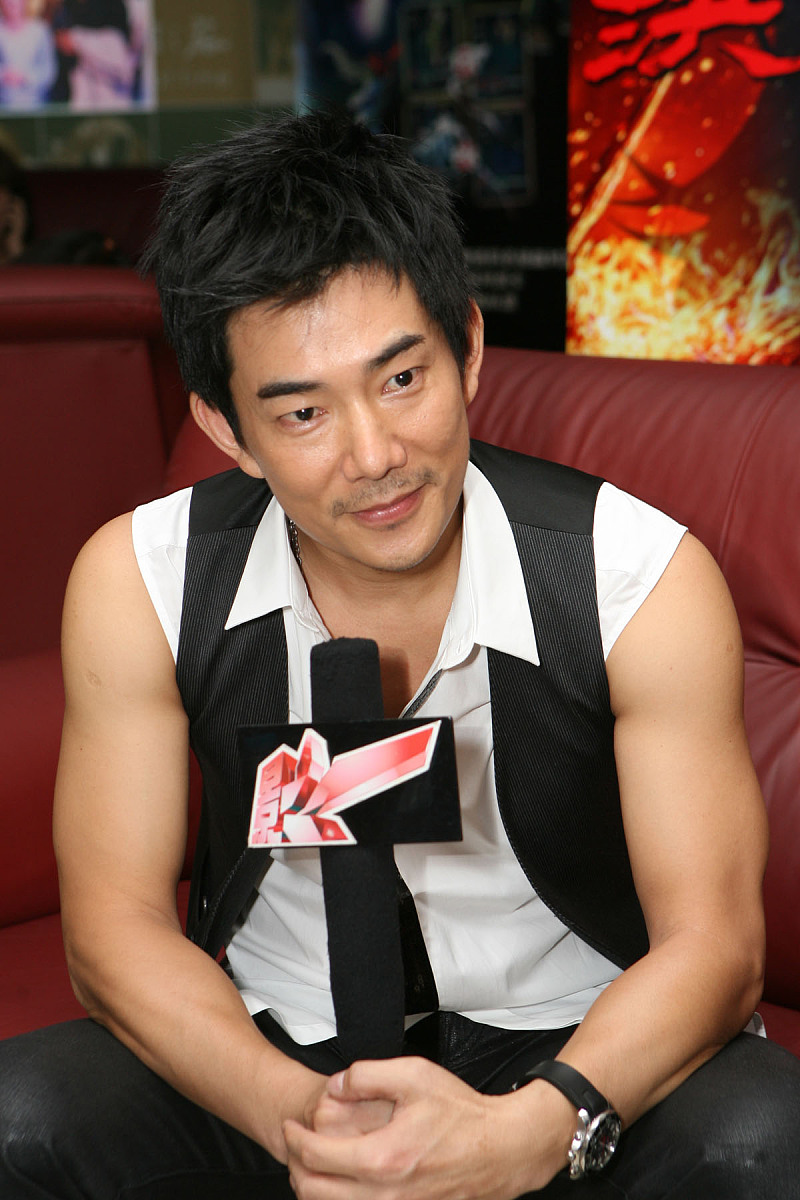 2008年7月16日,上海,动画电影《风云决》上海举办全球首映典礼.任贤齐