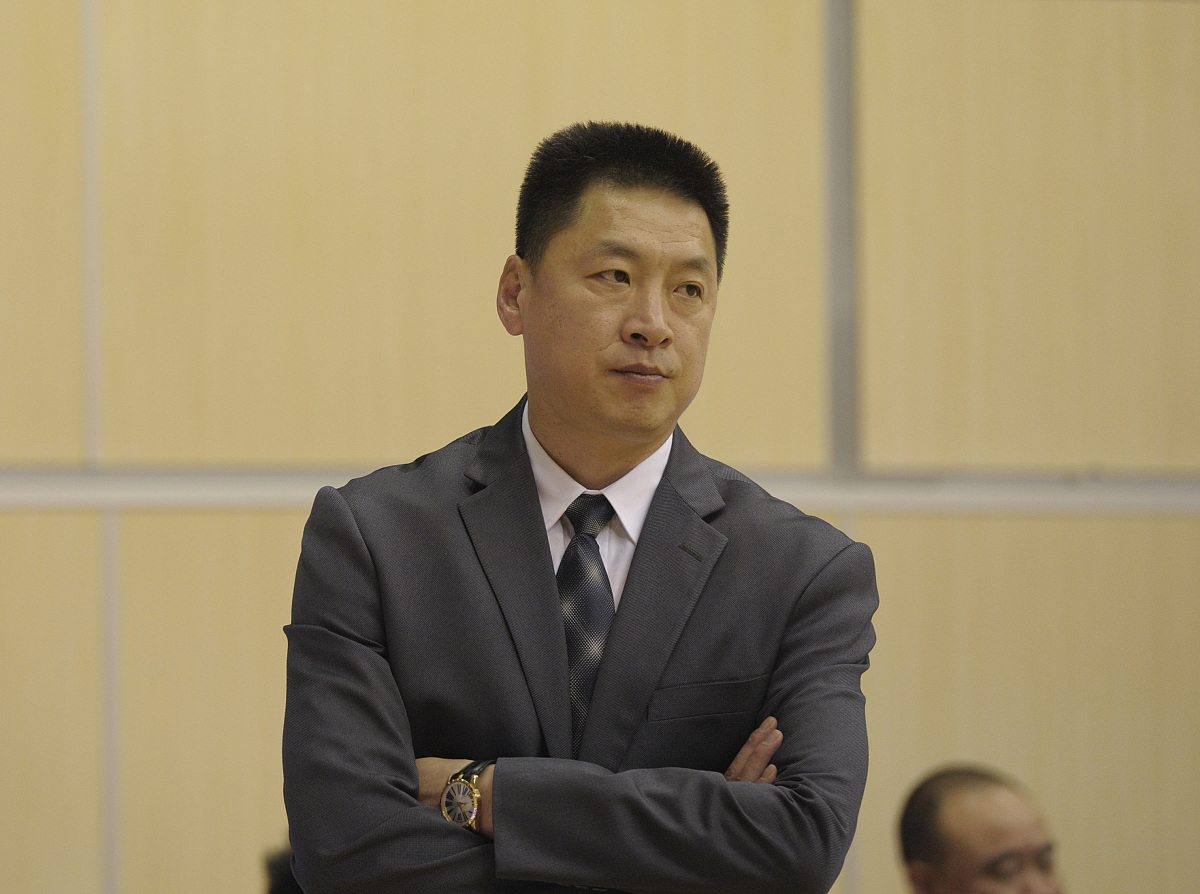 2015年01月28日,江苏省南京市,cba联赛浙江广厦队广厦队主教练李春江