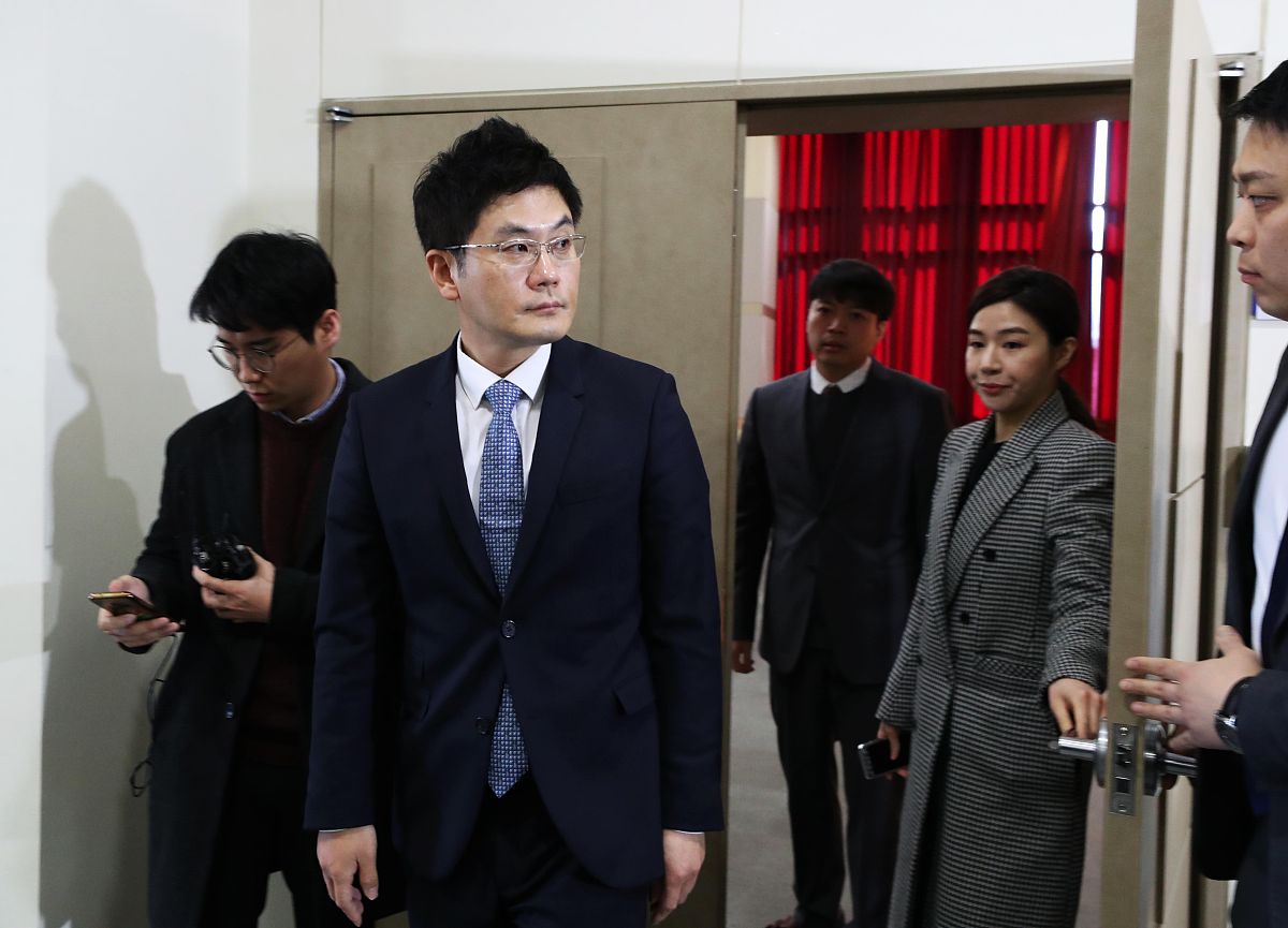 2019年3月22日,首尔,韩国yg娱乐公司今天上午举行第21期股东大会.  yg