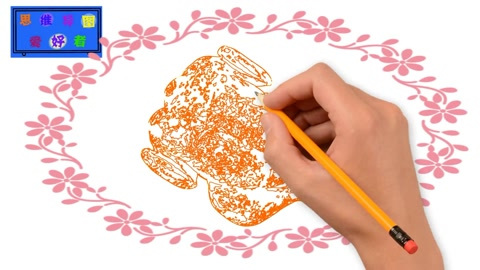 一分钟手绘:教你如何画出整只香喷喷的烤鸡