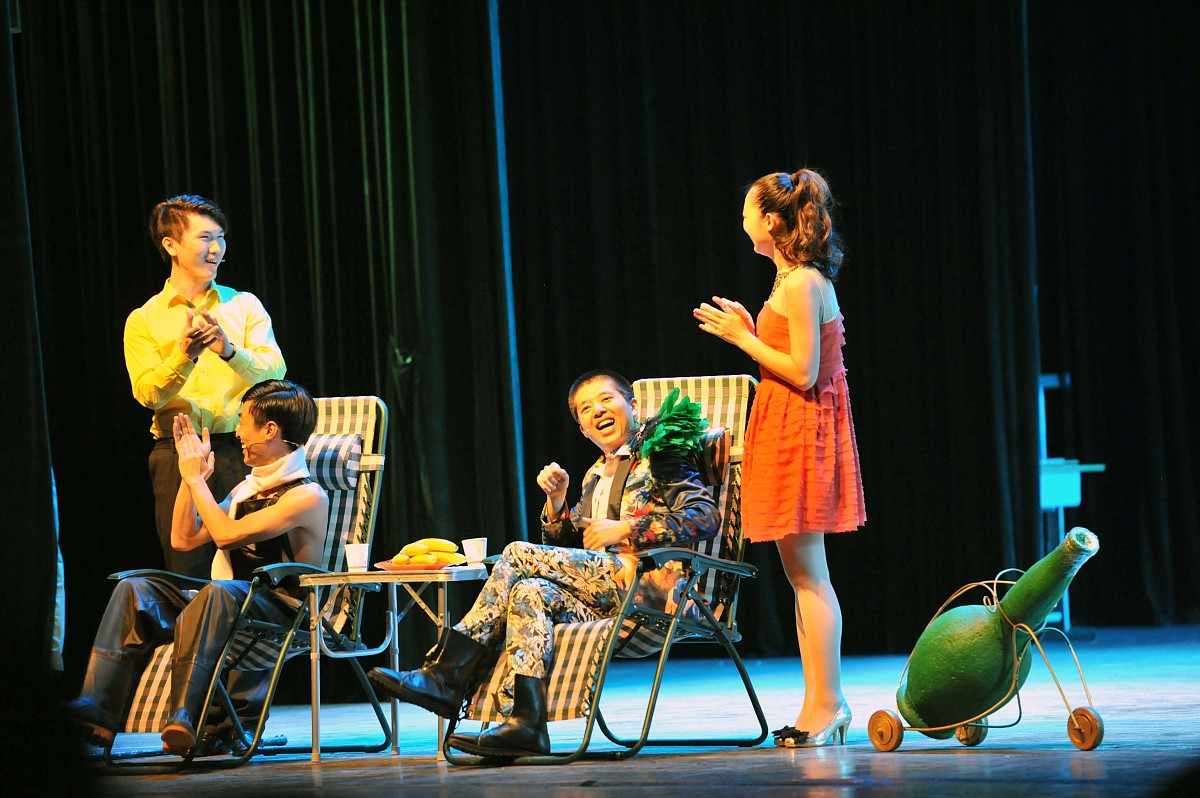 2013年08月02日,广西壮族自治区南宁市,"开心麻花"喜剧品牌话剧《夏洛