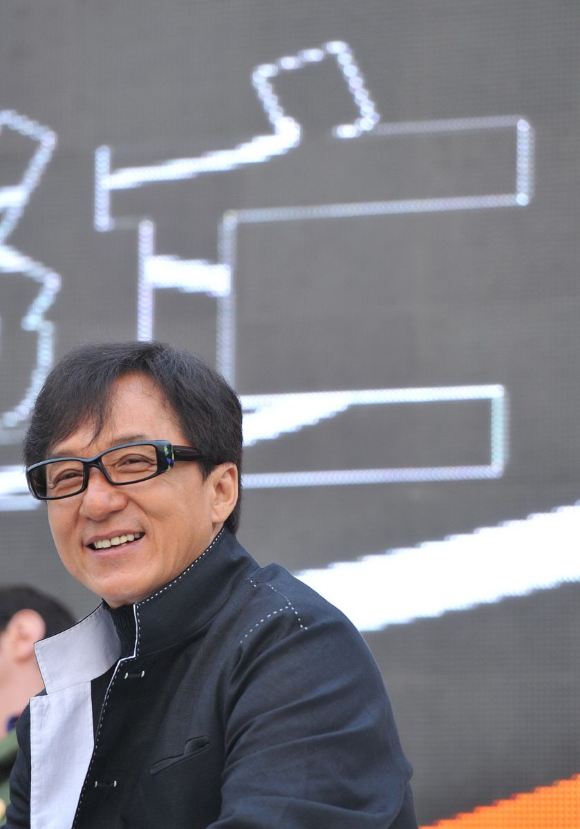 2014年10月23日讯,北京,23日,电影《绝地逃亡》举办发布会成龙