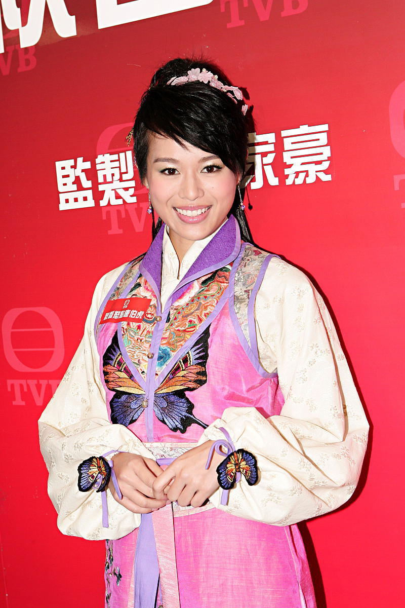 2008年10月15日,香港,20集搞笑古装剧《秋香怒点唐伯虎》试造型.胡杏