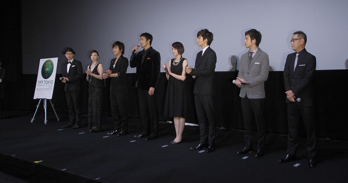 2011年10月28日,东京,第24届东京电影节,日本影片《麒麟之翼-剧场版 