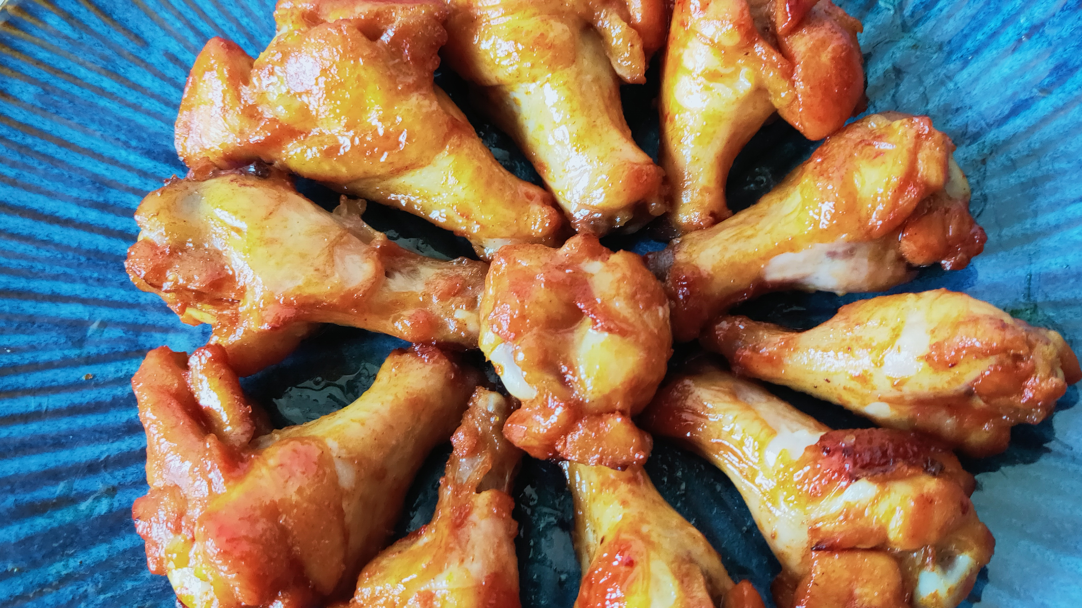 烤鸡翅根,蜜汁烤鸡腿,在家做比外面卖的还好吃,做法还简单#云雁天天美食# #遇见美好春天#