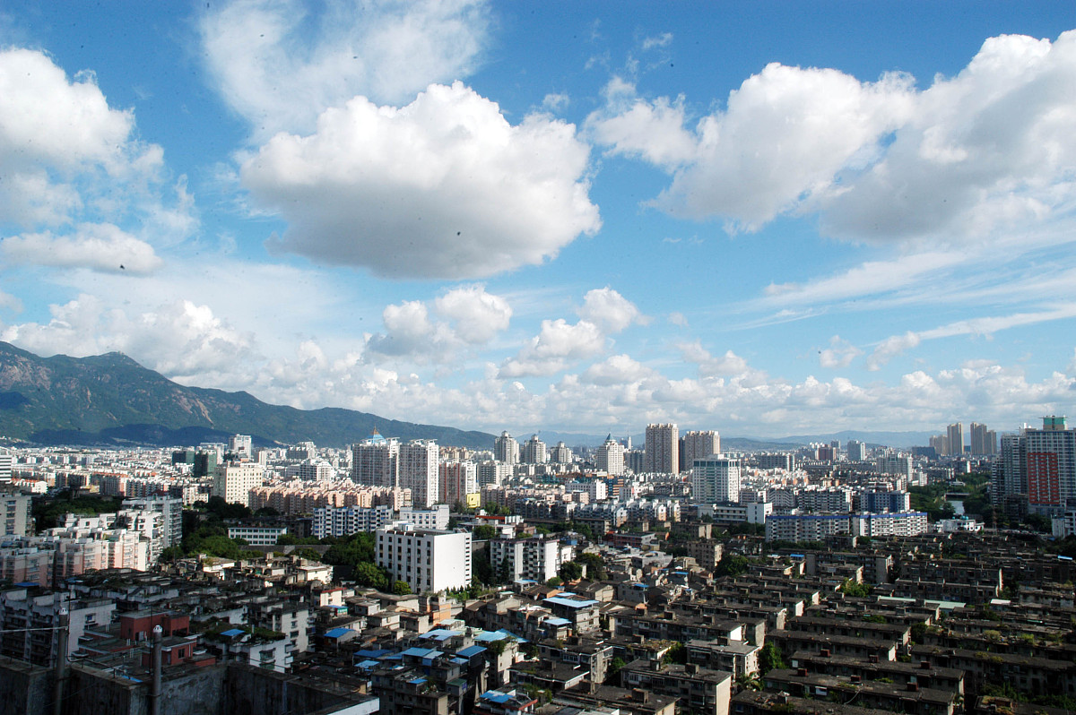 2008年9月26日,福建,福州市内建筑.+++_+++城市风光,房地产开发,房地