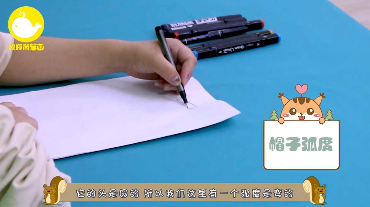 简笔画教学:唐老鸭,简单易懂的简笔画教程